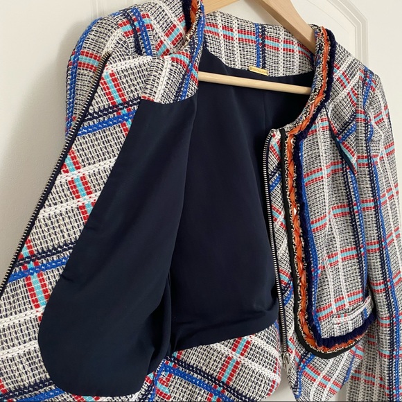 Rebecca Minkoff embellished blazer sz 0 - Picture 5 of 13